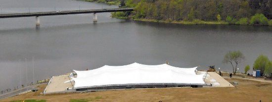 Seestern-Panorama-Bühne